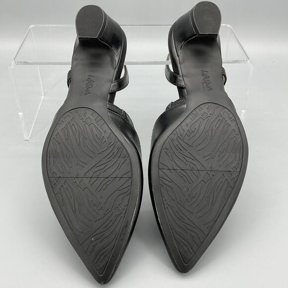 NEW Lifestride Minimalist Women’s Slingback Pumps Black Size 6M - Picture 8 of 10